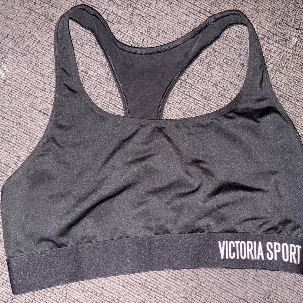 Black VS Racerback Sports Bra